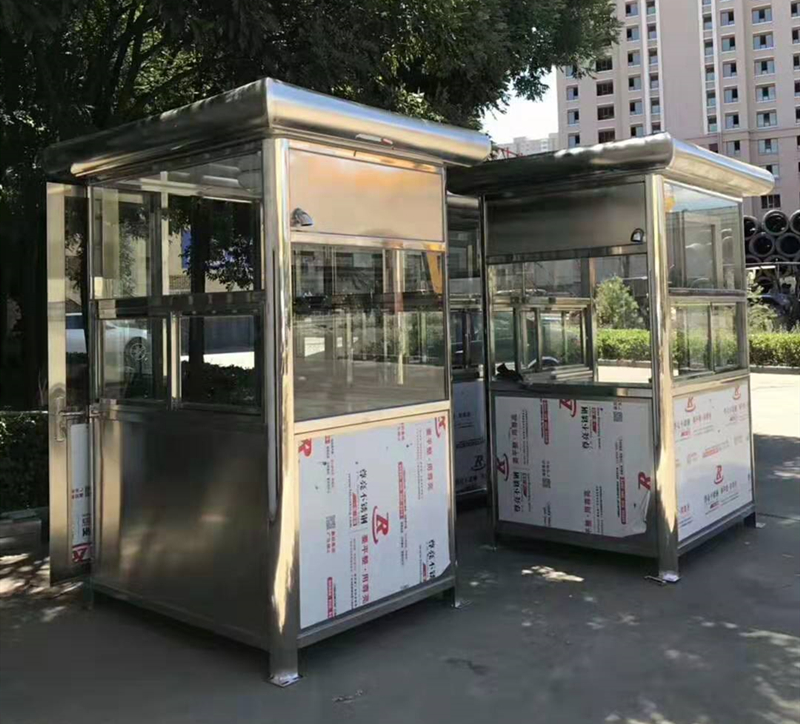 建南汽車站不銹鋼崗亭